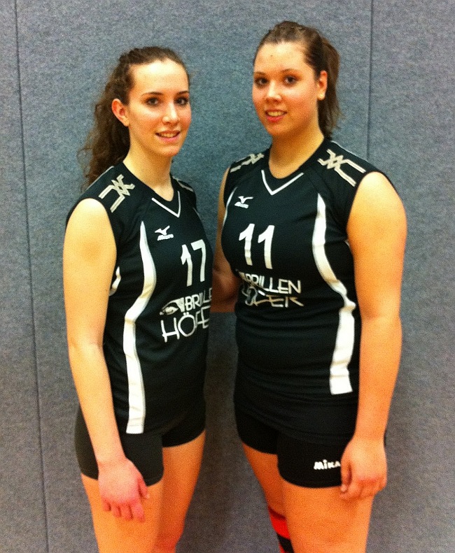 Zwei alte Hasen bei Deutschen Jugendmeisterschaften: Die Etzbacherinnen Lea Schbitz (links) und Katja Schmitz errangen mit dem VC Neuwied erneut die Qualifikation zum bundesweiten Turnier.